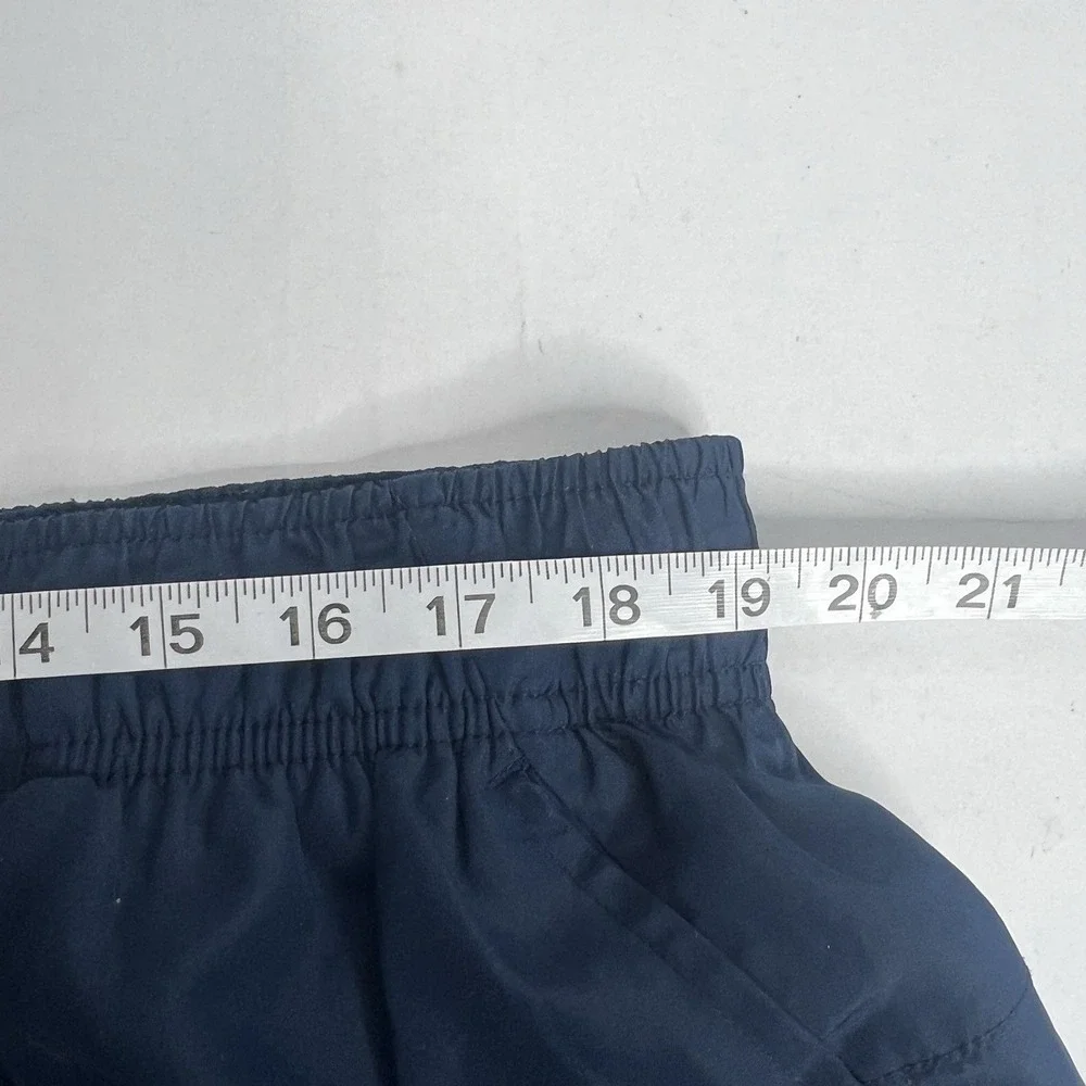 ATHLETIC WORKS Running Jogging Shorts Built-In Liner Womens S 4-6 Navy Blue
